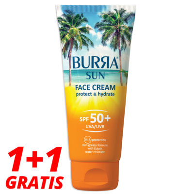BURRA SUN Face Cream SPF 50+, 100ml BURRA SUN Face Cream SPF 50+, 100ml