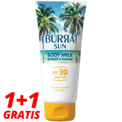 Burra SUN BODY MILK SPF30, 200ml Burra SUN BODY MILK SPF30, 200ml
