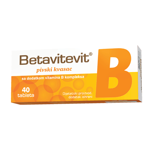Betavitevit пивски квасец збогатен со Б комплекс витамини Betavitevit пивски квасец збогатен со Б комплекс витамини