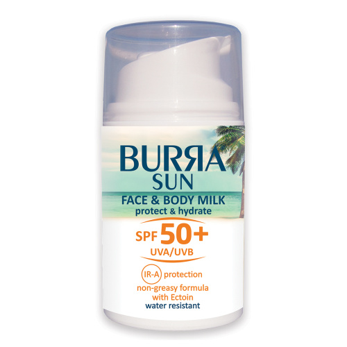 Burra SUN FACE&BODY SPF50+ 50ml Burra SUN FACE&BODY SPF50+ 50ml