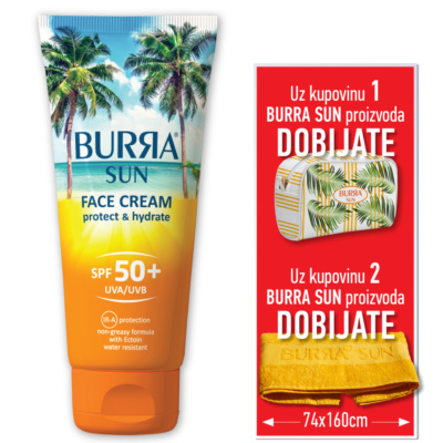 BURRA SUN Face Cream SPF 50+, 100ml BURRA SUN Face Cream SPF 50+, 100ml
