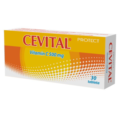 Cevital Vitamin C 500mg, 30 tablets Cevital Vitamin C 500mg, 30 tablets