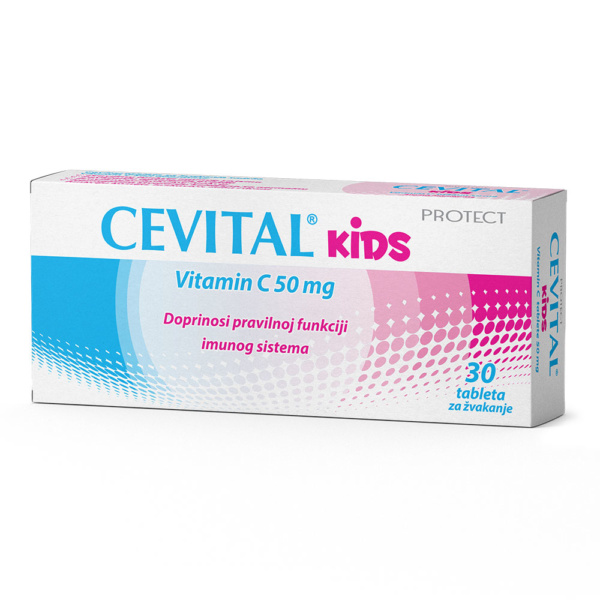 Cevital Kids Tablete 50mg Min