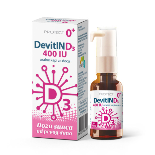 Devitin D3 400 IU oral drops for children 15ml Protect