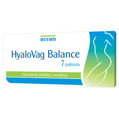 HyaloVag Balance sa natrijum-hijaluronatom i uljem cveta nevena, 7 patrona HyaloVag Balance sa natrijum-hijaluronatom i uljem cveta nevena, 7 patrona