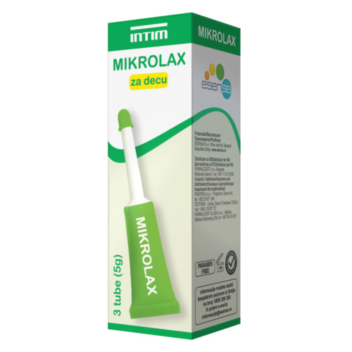 Mikrolax za decu, glicerinski gel 3x5g