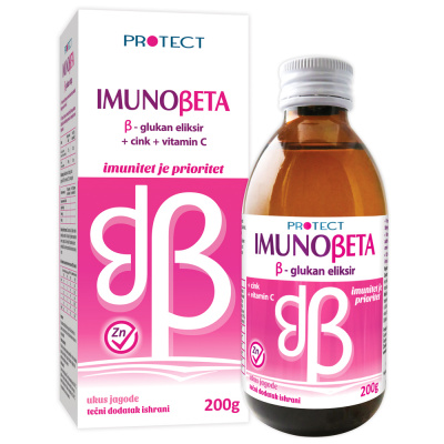 Imunoβeta β-glukan tečni dodatak ishrani za jačanje imuniteta 200ml Imunoβeta β-glukan tečni dodatak ishrani za jačanje imuniteta 200ml