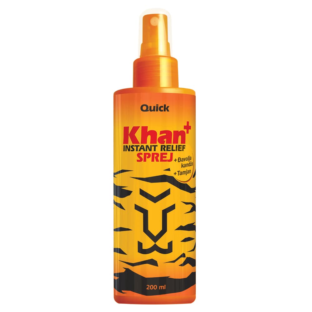 KHAN PLUS, INSTANT RELIEF SPREJ, 200ML • Proizvod • Esensa