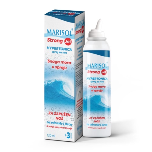 MARISOL STRONG JET гипертонический назальный спрей, 120ML