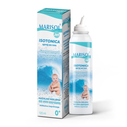 MARISOL JET ISOTONICA JET SPREJ ZA NOS 0+,  120ML