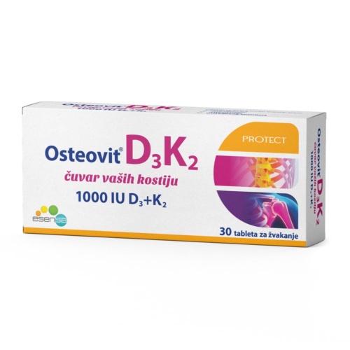 Жевательные таблетки Osteovit D3K2