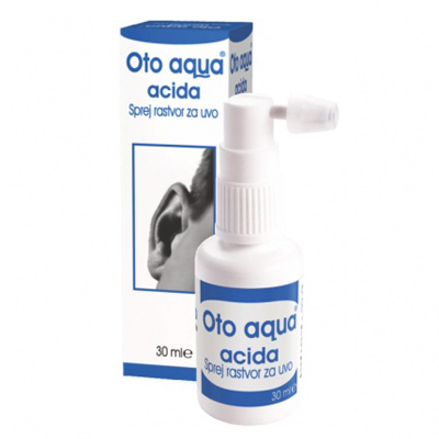 Oto aqua acida, sprej rastvor za uvo, 30ml Oto aqua acida, sprej rastvor za uvo, 30ml