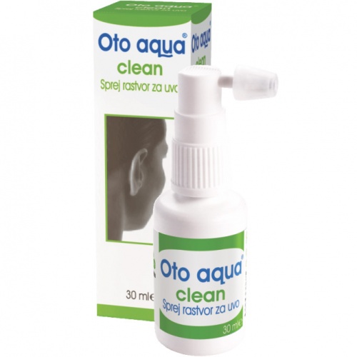 Oto aqua clean, sprej rastvor za uvo, 30ml Oto aqua clean, sprej rastvor za uvo, 30ml