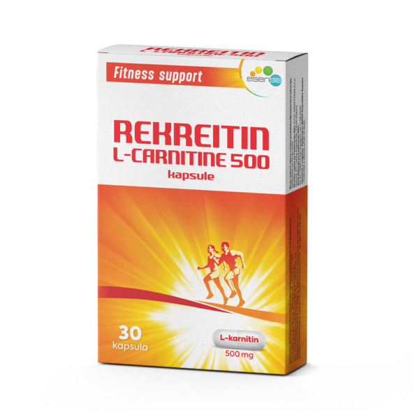 Rekreitin L Carnitine 500 Kapsule