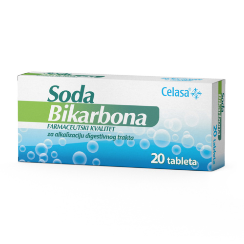 Гидрокарбонат натрия (пищевая сода) 20 таблеток