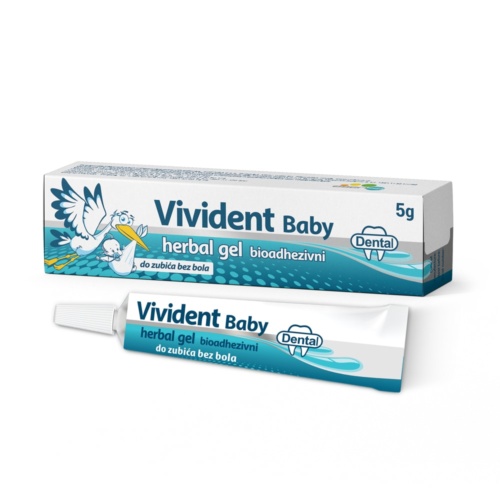 Vivident baby teething gel