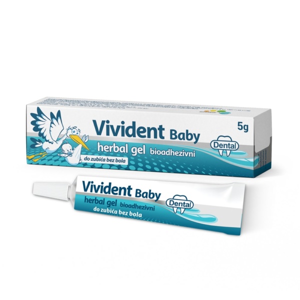 Vivident Baby Herbal Gel Min