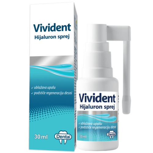 Vivident Hyaluronic Spray, 30 ml Vivident Hyaluronic Spray, 30 ml