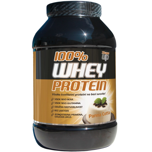 WHEY PROTEIN 100%, PANNA COTTA TASTE, POWDER 908G