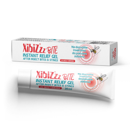 XIBIZ BITE INSTANT RELIEF GEL AFTER INSECT BITES, 20ML