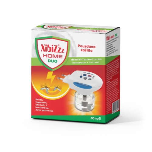 XIBIZ HOME DUO ELEKTRIČNI APARAT ZA KOMARCE + TECNOST 60 NOĆI