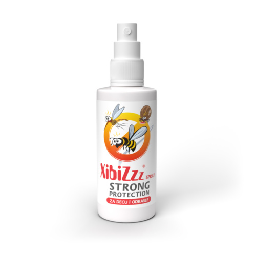 XIBIZ STRONG PROTECTION ICARIDIN SPRAY, AGAINST MOSQUITO AND TICKS BITES, 100 ML