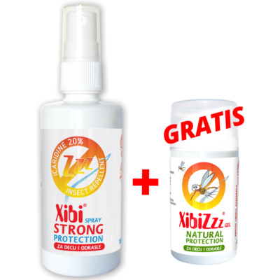 XIBI STRONG PROTECTION IKARIDIN SPRAY, PROTIV UBODA KOMARACA I KRPELJA, 100 ML XIBI STRONG PROTECTION IKARIDIN SPRAY, PROTIV UBODA KOMARACA I KRPELJA, 100 ML