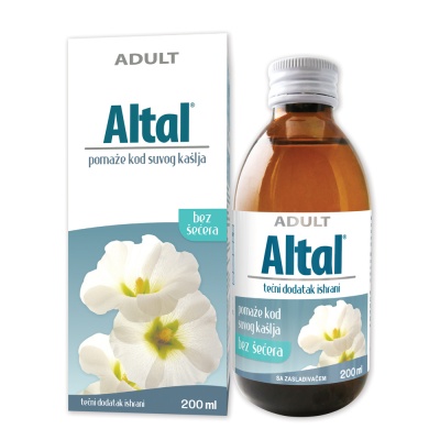 Сироп Altal — Помогает при сухом кашле Сироп Altal — Помогает при сухом кашле