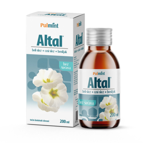 Altal – помага при искашлување и  сува кашлица, 200 ml