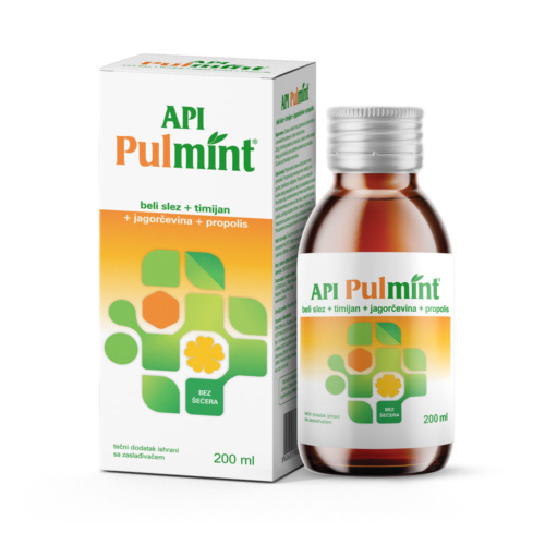 Api Pulmint sirup- za suvi i produktivni kašalj, 200ml