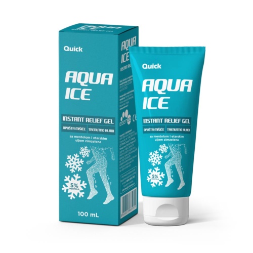 AQUA ICE INSTANT RELIEF 5% GEL, 100ML