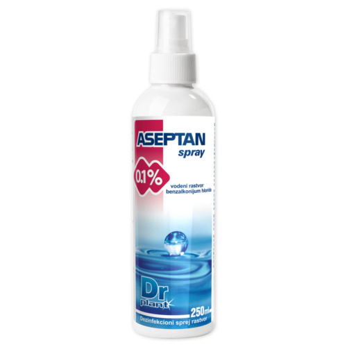 Aseptan sprej antiseptično-dezinfekcioni rastvor, 250ml