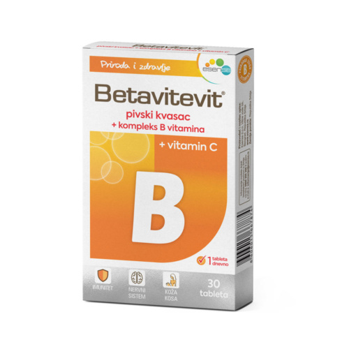 Betavitevit B – pivski kvasac sa vitaminima B kompleksa – 30 tableta