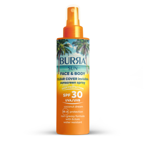 Спрей BURЯA SUN Face & Body Spray SPF 30, 200ml