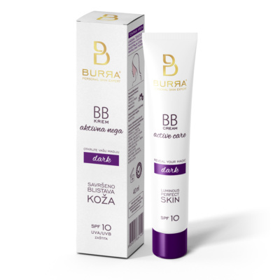 Burra BB active care dark, tonirani krem, 40ml Burra BB active care dark, tonirani krem, 40ml