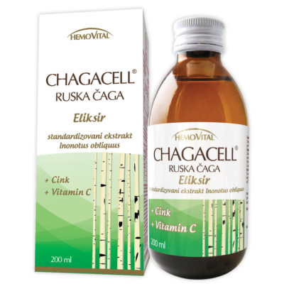 Chagacell Ruska Čaga sirup 200ml Chagacell Ruska Čaga sirup 200ml