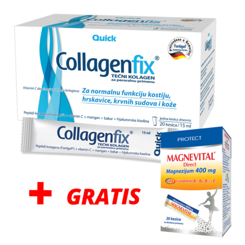 COLLAGENFIX, TEČNI KOLAGEN ZA PERORALNU PRIMENU, 20 KESICA COLLAGENFIX, TEČNI KOLAGEN ZA PERORALNU PRIMENU, 20 KESICA