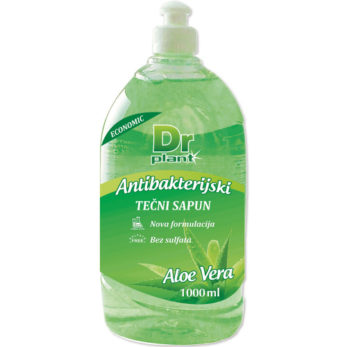 DR PLANT ANTIBACTERIAL SOAP ALOE VERA 1000ML