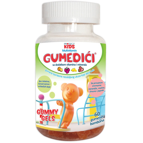 Gumedići multivitamin sa dodatkom minerala, gumene bombone za decu a60 Gumedići multivitamin sa dodatkom minerala, gumene bombone za decu a60