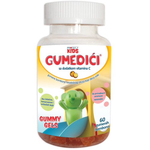 Gumedići vitamin C, gumene bombone za decu a60 Gumedići vitamin C, gumene bombone za decu a60