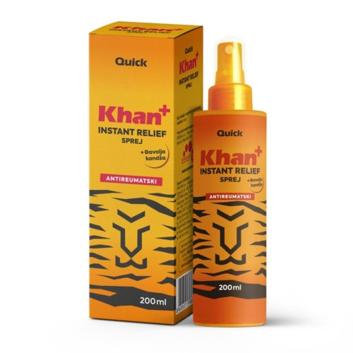 Khan Plus, Tiger instant relief spray, 200ml