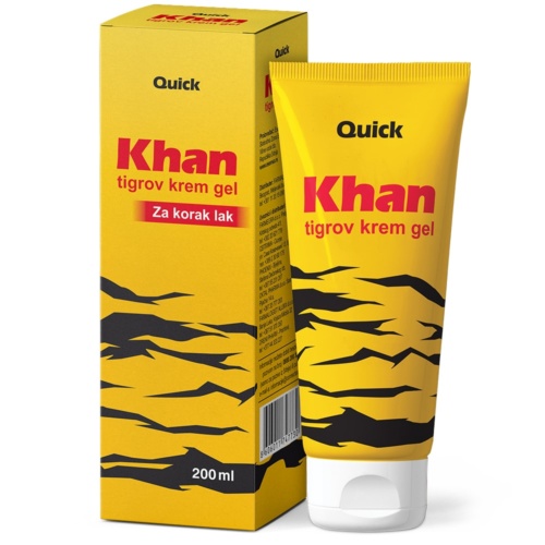 Тигровый крем-гель Khan, 200ml