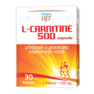 L-Carnitine 500, kapsule a30 • Proizvod • Esensa