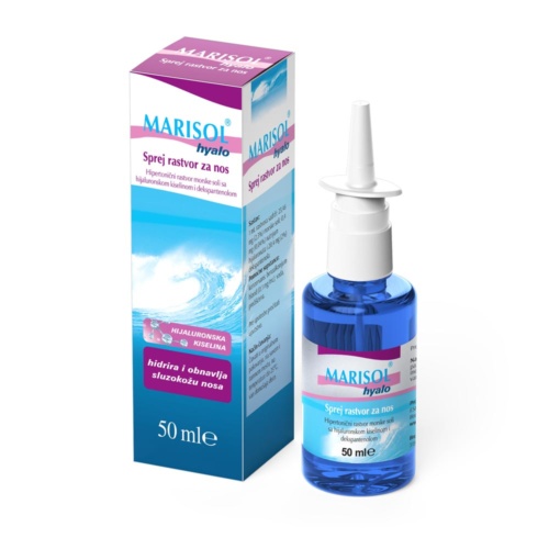 MARISOL HYALO SPREJ RASTVOR ZA NOS, 50 ml