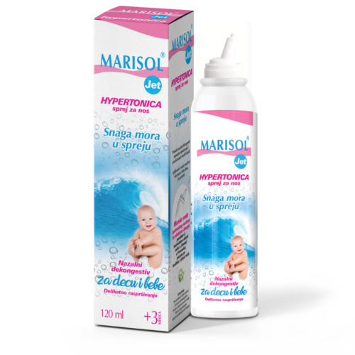 MARISOL JET hypertonic nasal spray, 120ML