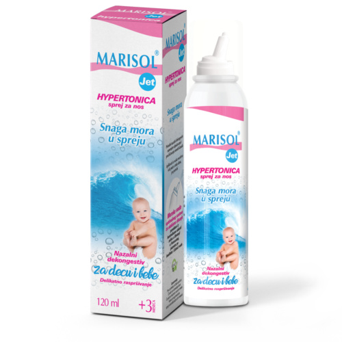 MARISOL JET гипертонический назальный спрей 120ML