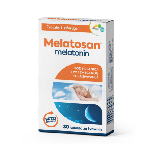 Melatonin Melatosan  tablete za žvakanje