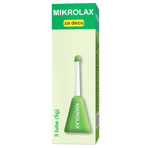 Mikrolax za decu, glicerinski gel 3x5ml Mikrolax za decu, glicerinski gel 3x5ml