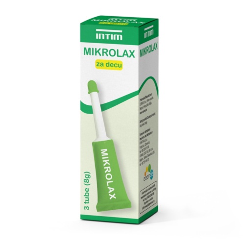 Mikrolax za decu, glicerinski gel 3x8g