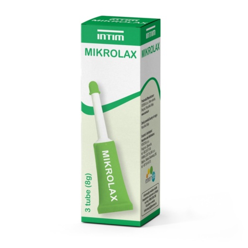 Mikrolax za odrasle, glicerinski gel 3x8g
